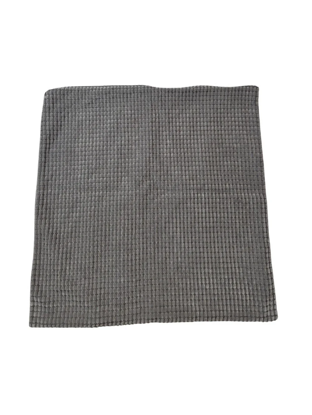 Lot Of 2 Ikea GULLKLOCKA Pillow Cushion Cover 26x26 Gray Chenille Sham Euro